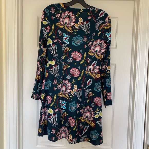 Ann Taylor LOFT Petite Long Sleeve Mini Dress GUC - Picture 2 of 5